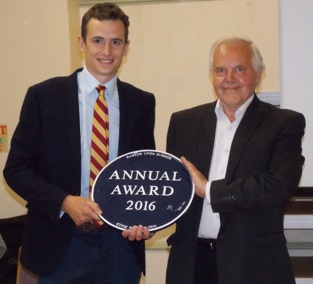 Barton upon Humber Civic Society Annual Award
